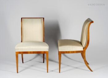 Austrian Neoclassical style Dining Chair by ILIAD Design