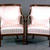 A pair of Biedermeier armchairs