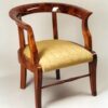 A Biedermeier childs fireside chair