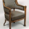 An unusual Biedermeier armchair