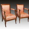 A pair of Biedermeier armchairs