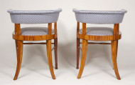 An exquisite pair of Biedermeier armchairs 2