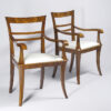 A pair of elegant Art Deco armchairs