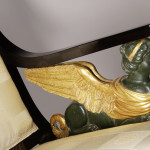 A regal Austrian Empire armchair