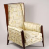 An exceptional Art Deco armchair