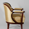 An exceptional petite Biedermeier armchair