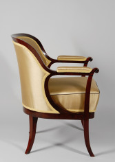 An exceptional petite Biedermeier armchair 2