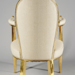 An elegant Art Deco armchair