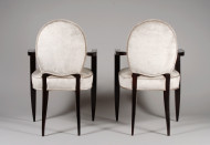 A pair of Art Deco armchairs by Dominique 3