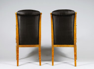 A superb pair of Biedermeier armchairs 3