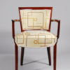 An Art Deco armchair by Jules Leleu