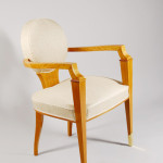 A set of six Art Deco armchairs after Jean Pascaud