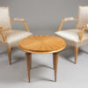 A pair of French Forties arm chairs by Rene Prou