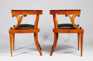 A pair of Biedermeier armchairs 3