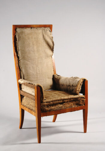 An Art Deco armchair