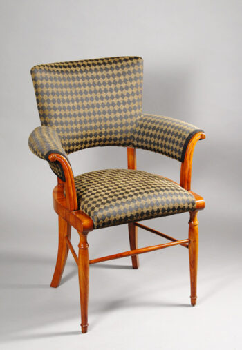 A single Biedermeier armchair