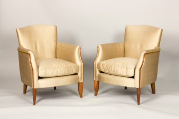 A pair of Art Deco armchairs