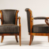 A pair of Biedermeier armchairs