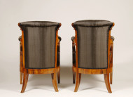 A pair of Biedermeier armchairs 3