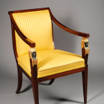 A petite Empire armchair