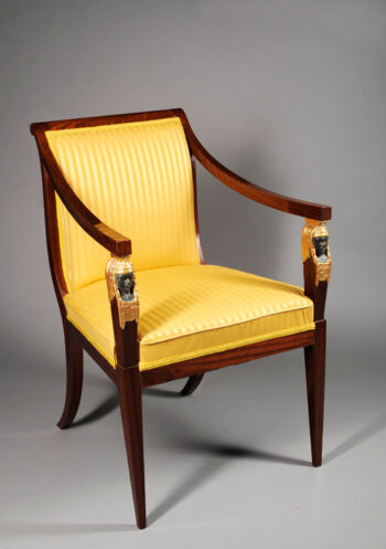 A petite Empire armchair