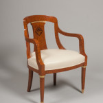 An exceptional and early Art Deco armchair