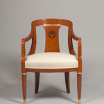 An exceptional and early Art Deco armchair