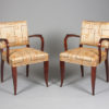 A pair of Art deco armchairs