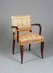 A pair of Art deco armchairs  3