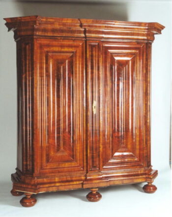 A highly important German Baroque armoire