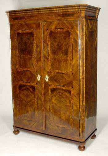 An exquisite Neoclassical armoire