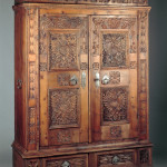 A very rare Renaissance wedding armoire