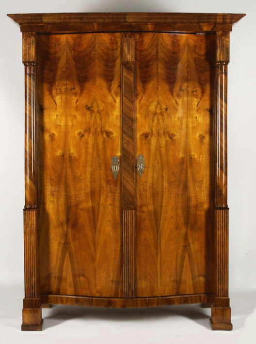 A large Biedermeier armoire