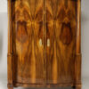 A Biedermeier two-door armoire