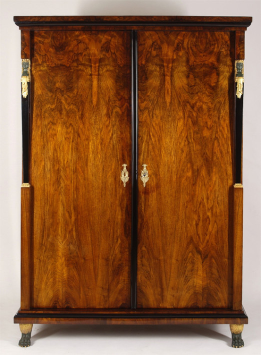 An Empire armoire