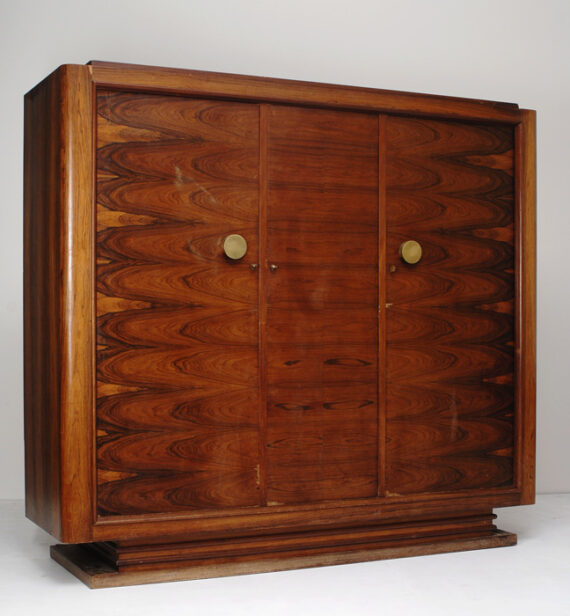 An Art Deco armoire in the style of Majorelle