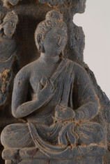 A Gandharan seated Buddha 4