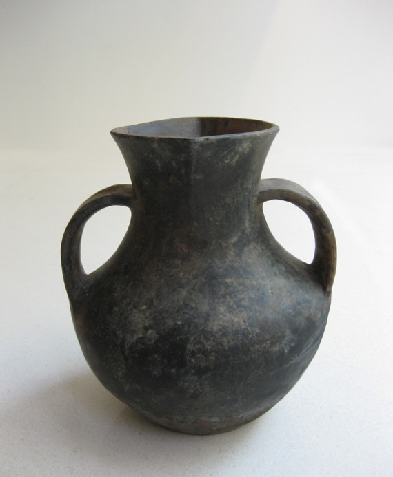 Small Black Amphora