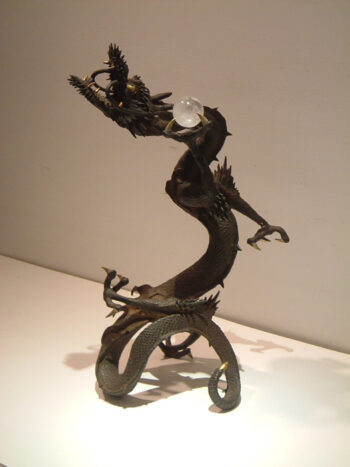 A rare and striking Japanese dragon