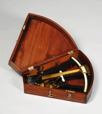 A Biedermeier era navigational Sextant