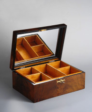 A small Biedermeier jewelry box
 2