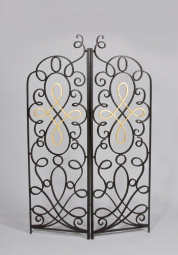Pair of Iron Grilles