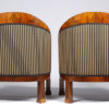 A pair of Biedermeier-style bergeres