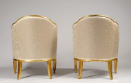 A pair of elegant Art Deco 
fauteils in the manner of Paul Follot 3