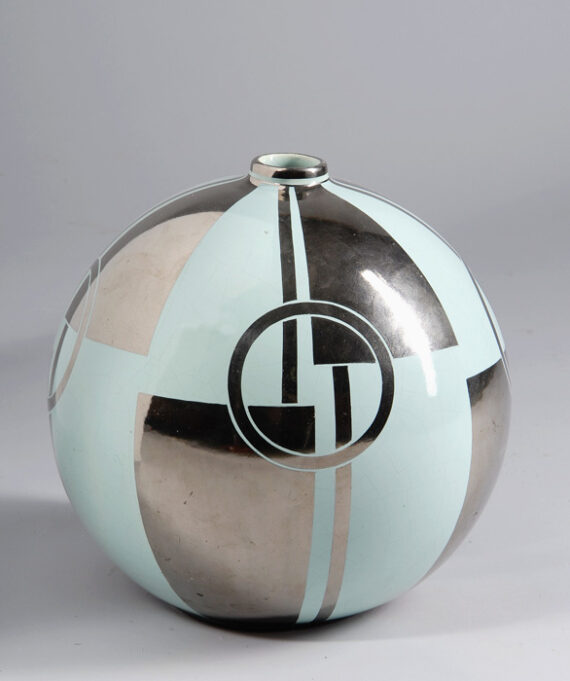 An Art Deco vase