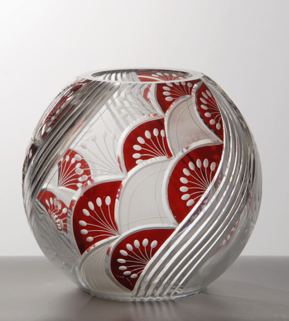 An Art Deco vase