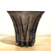 A striking geometric bell shaped vase by