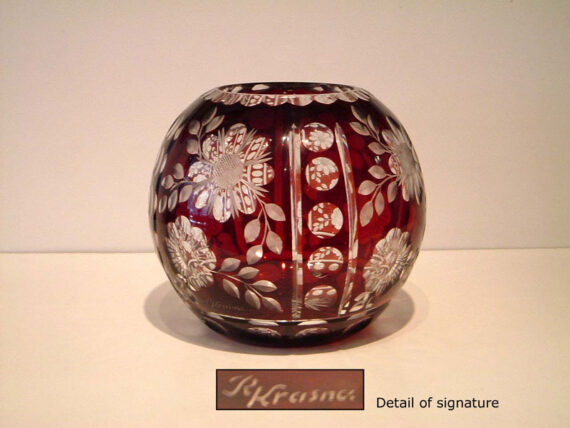 An Art Deco vase