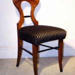A single Biedermeier side chair