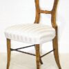 A pair of Biedermeier side chairs